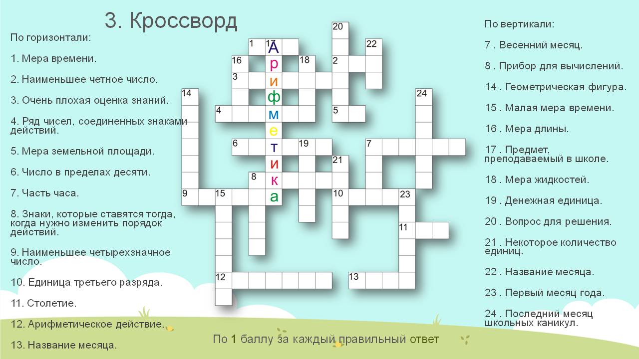 10 по горизонтали 10 по вертикали